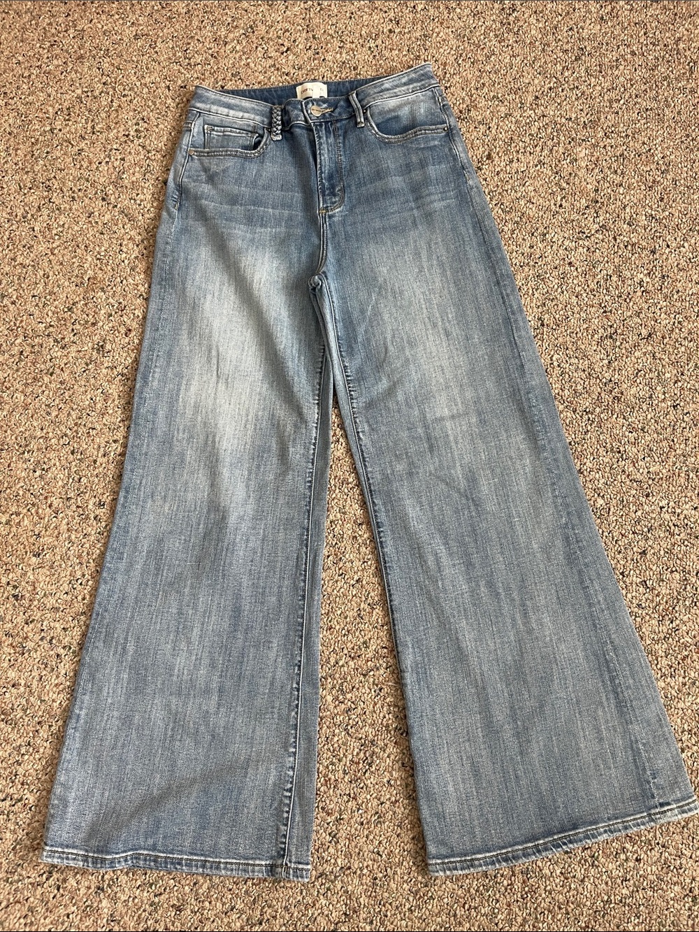 DRIFTWOOD Women's Light Blue Flare Jeans
